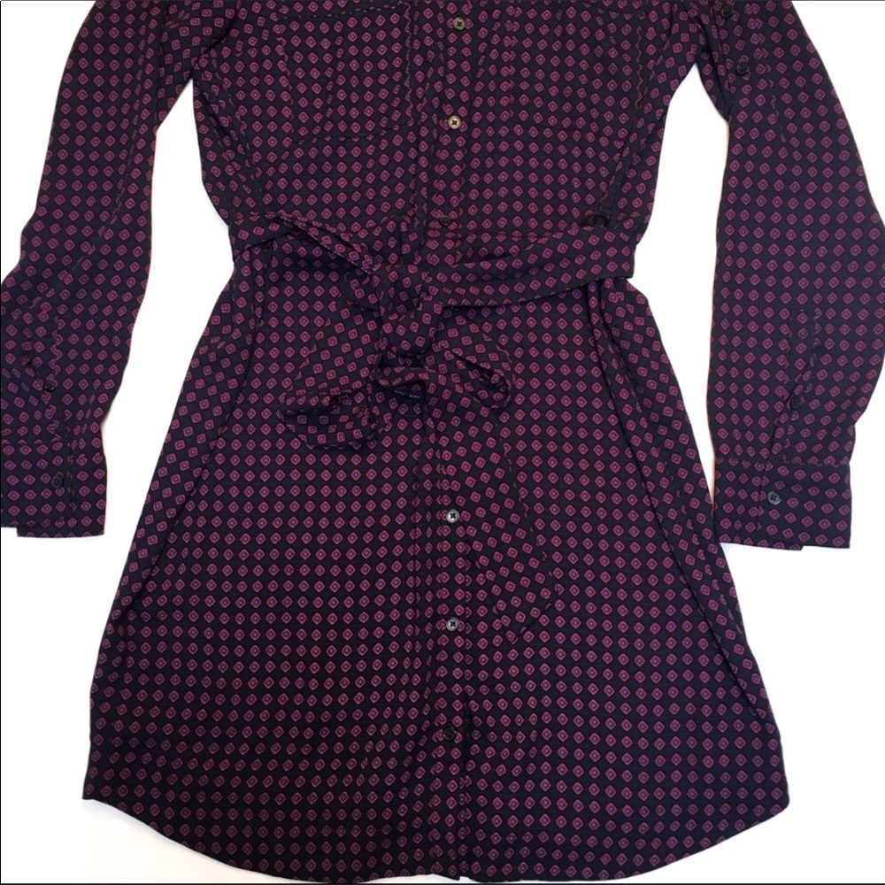 Express dress with buttons small petite